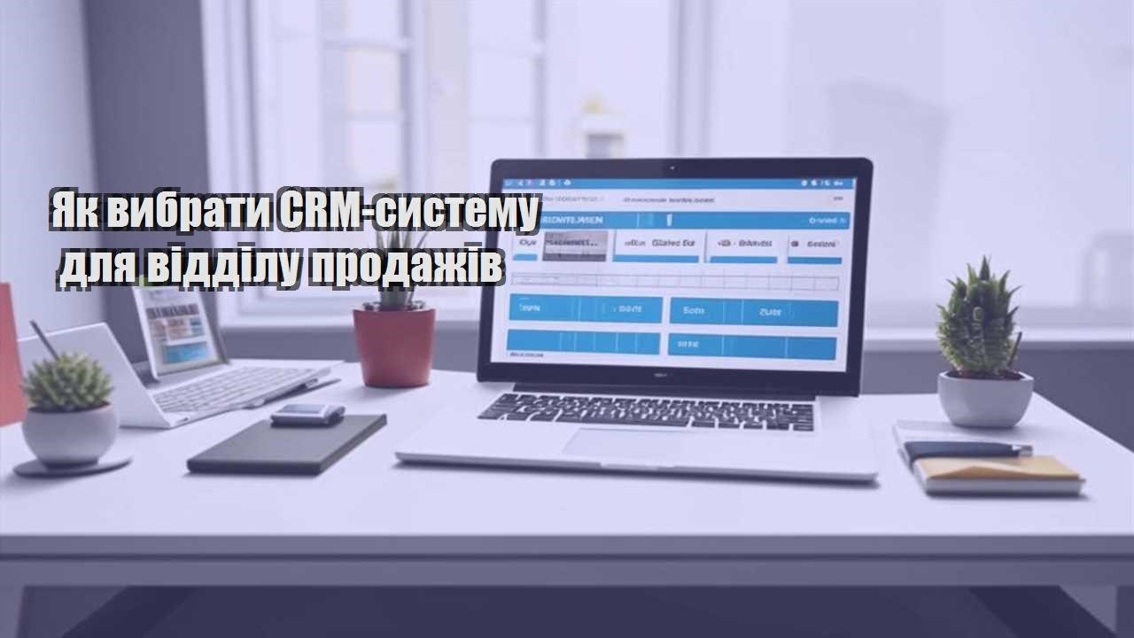 Як вибрати CRM-систему для відділу продажів