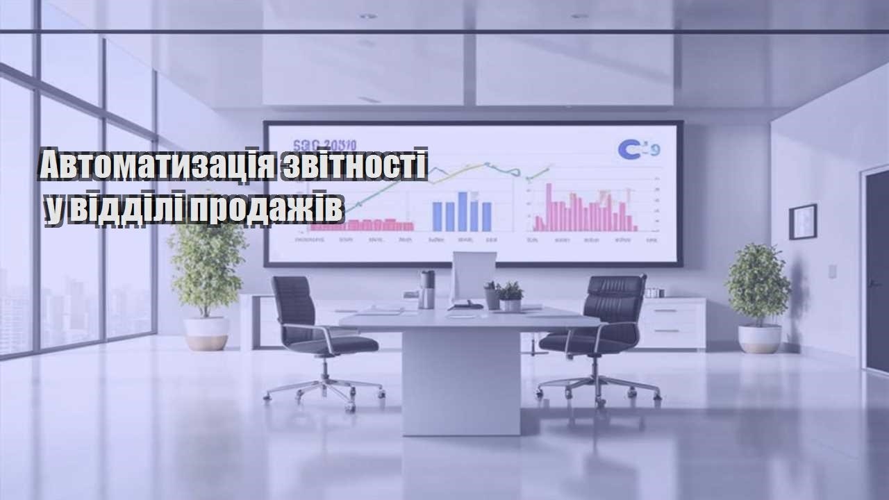 Автоматизація звітності у відділі продажів