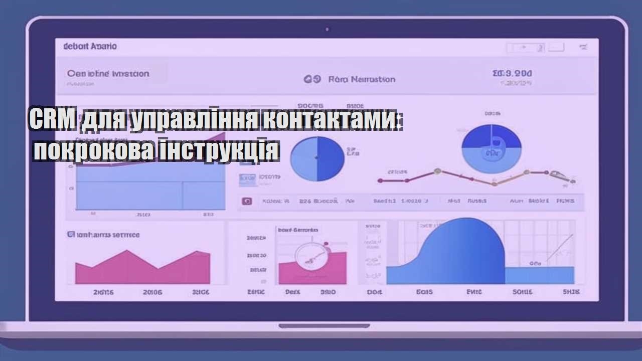 CRM для управління контактами: покрокова інструкція