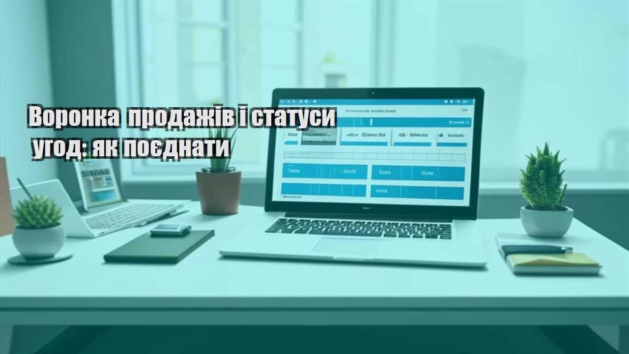 Воронка продажів і статуси угод: як поєднати