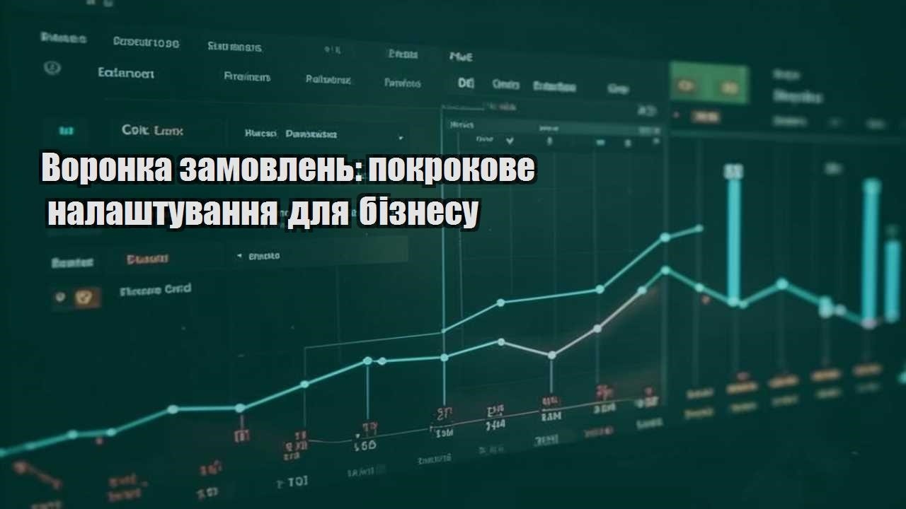 Воронка замовлень: покрокове налаштування для бізнесу