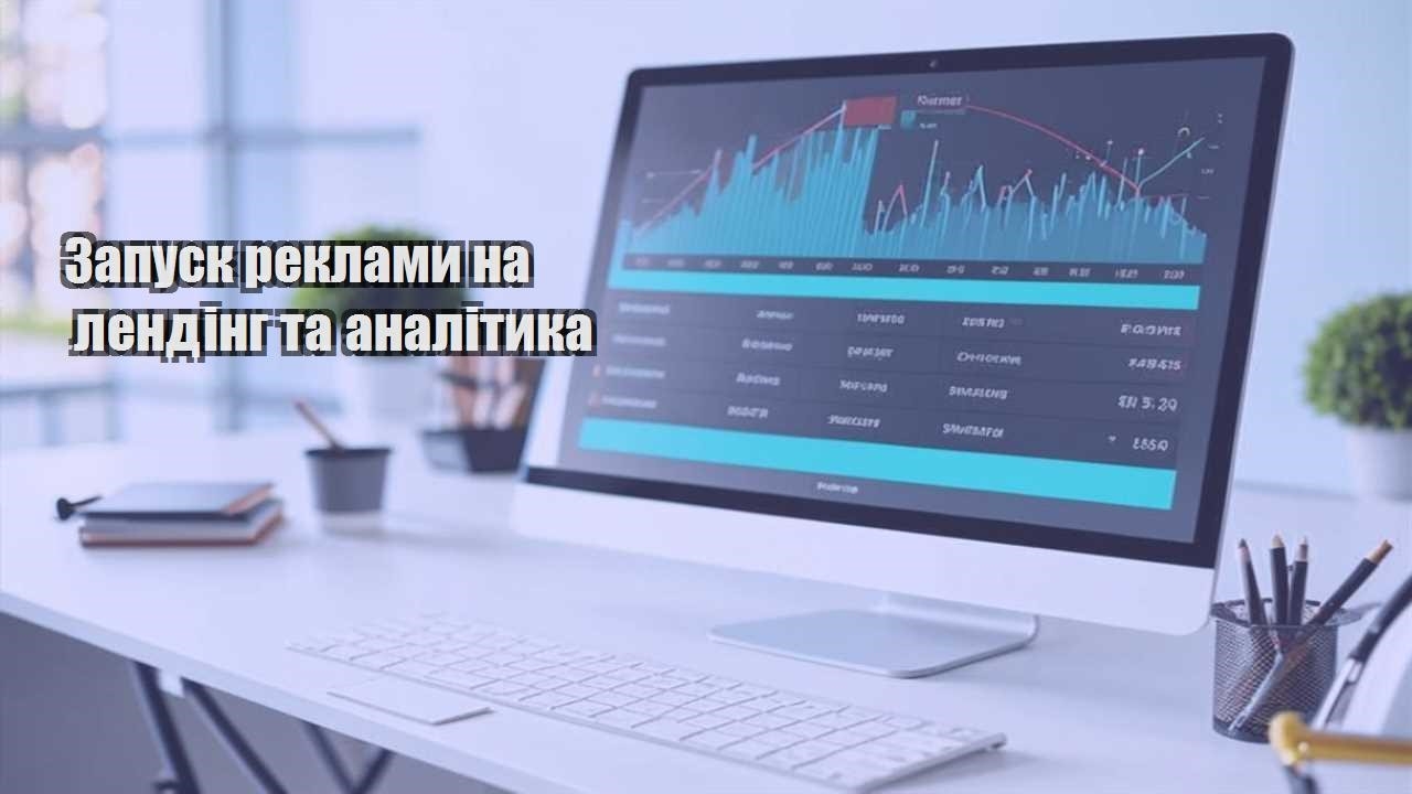 Запуск реклами на лендінг та аналітика