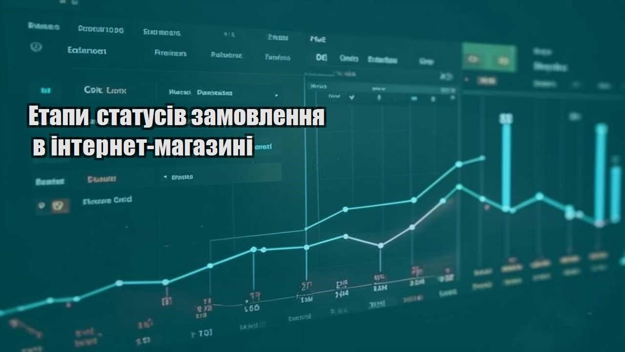 Етапи статусів замовлення в інтернет-магазині