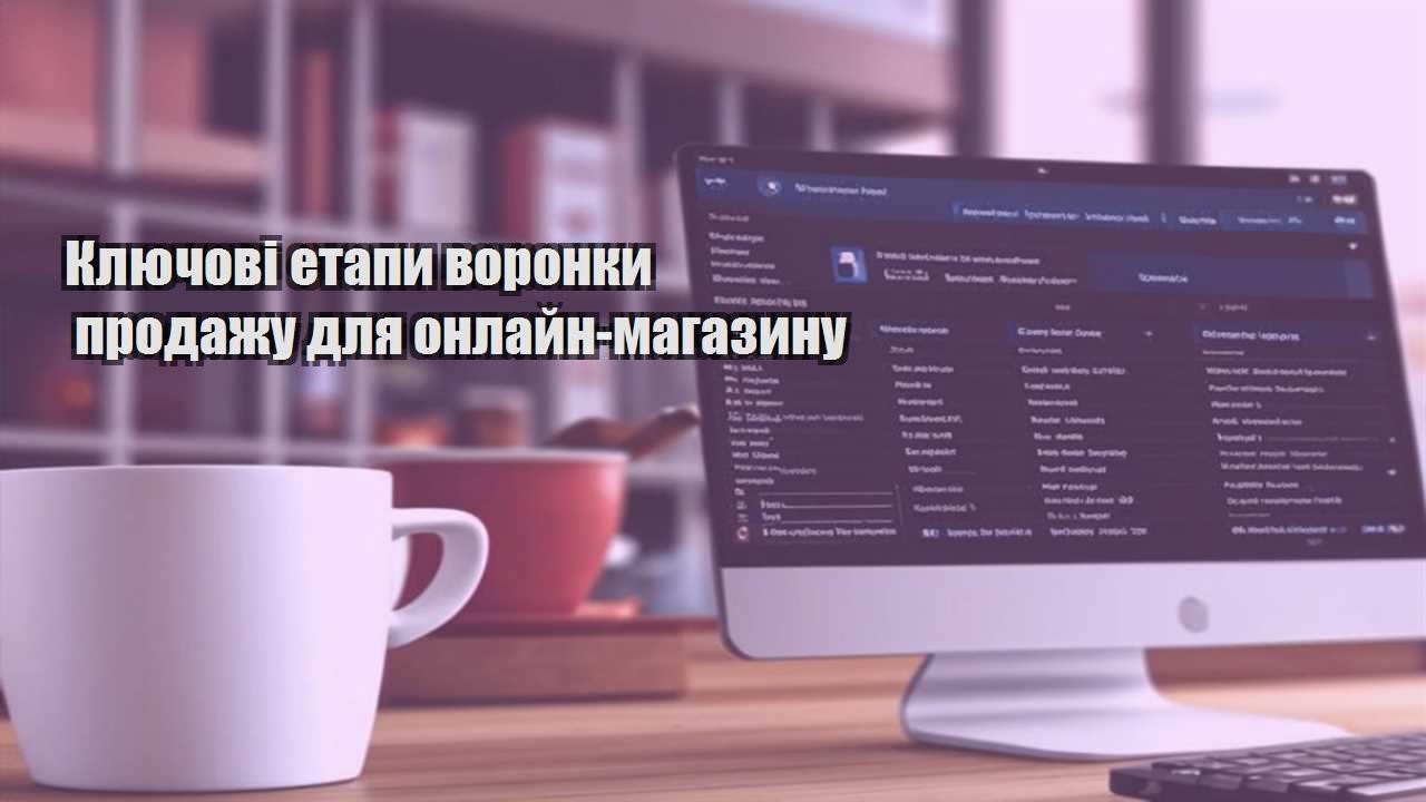 Ключові етапи воронки продажу для онлайн-магазину