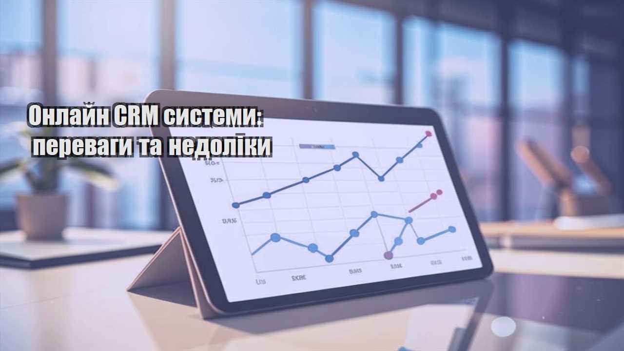 Онлайн CRM системи: переваги та недоліки