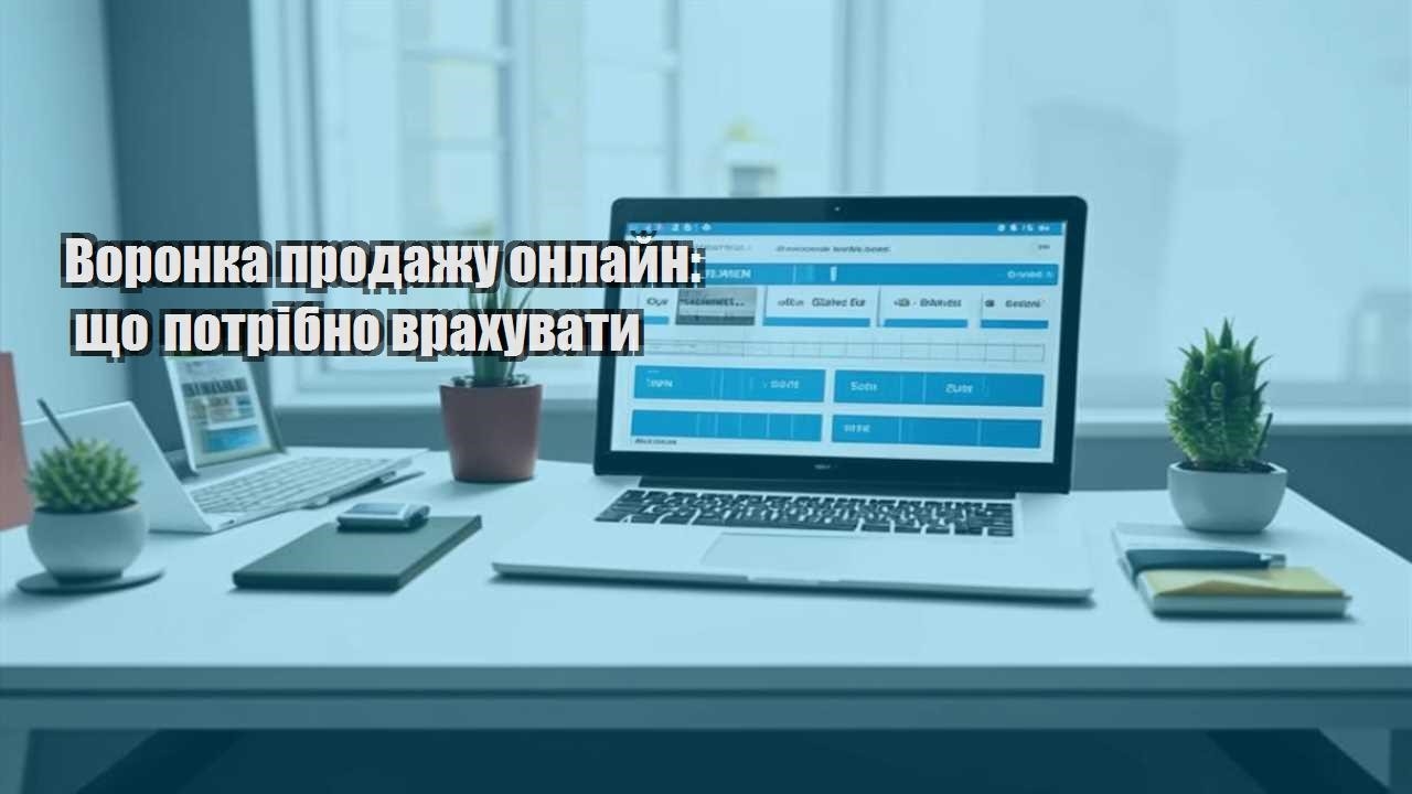 Воронка продажу онлайн: що потрібно врахувати