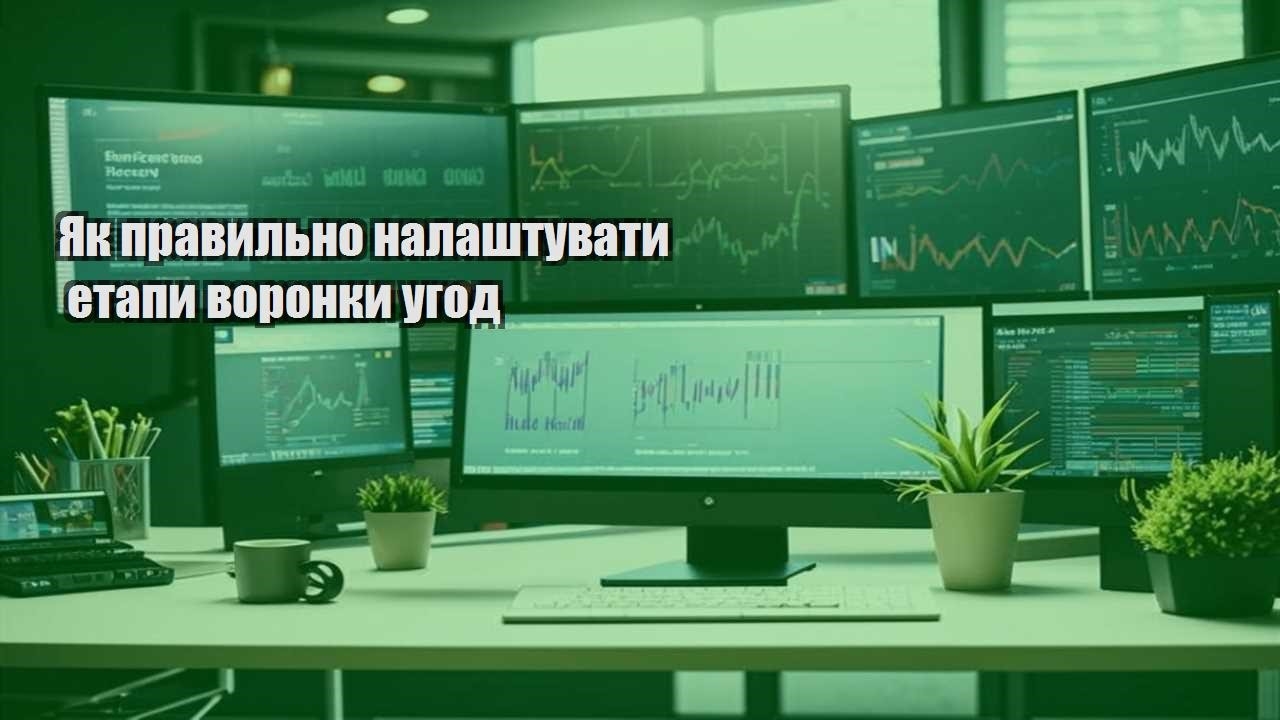 Як правильно налаштувати етапи воронки угод