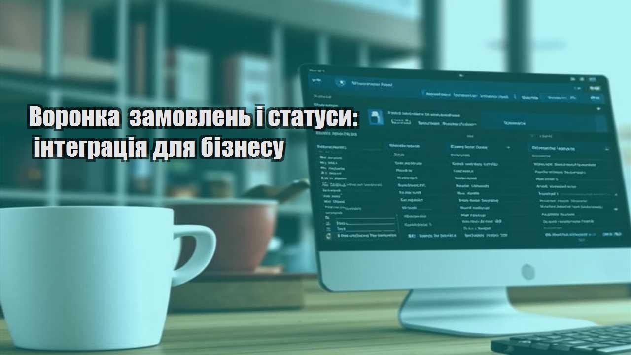 Воронка замовлень і статуси: інтеграція для бізнесу