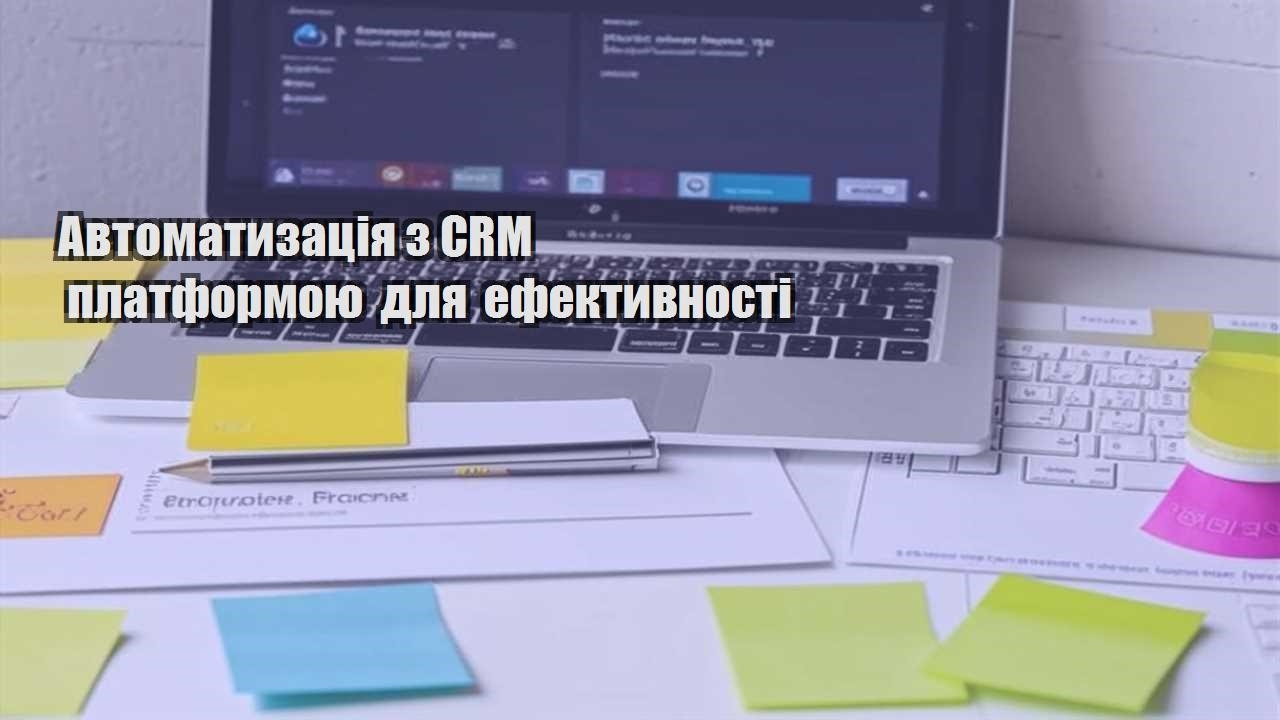 Автоматизація з CRM платформою для ефективності