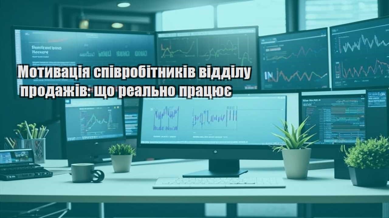 Мотивація співробітників відділу продажів: що реально працює