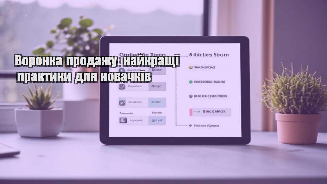 Воронка продажу: найкращі практики для новачків