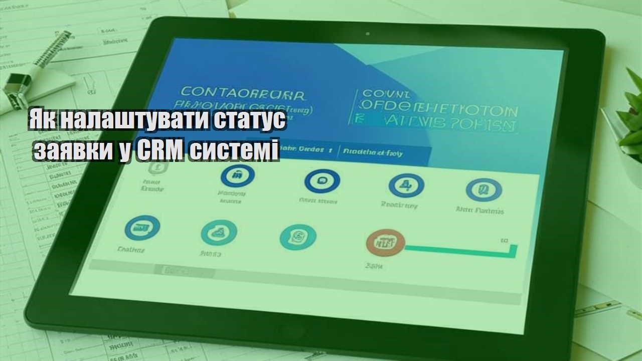 Як налаштувати статус заявки у CRM системі