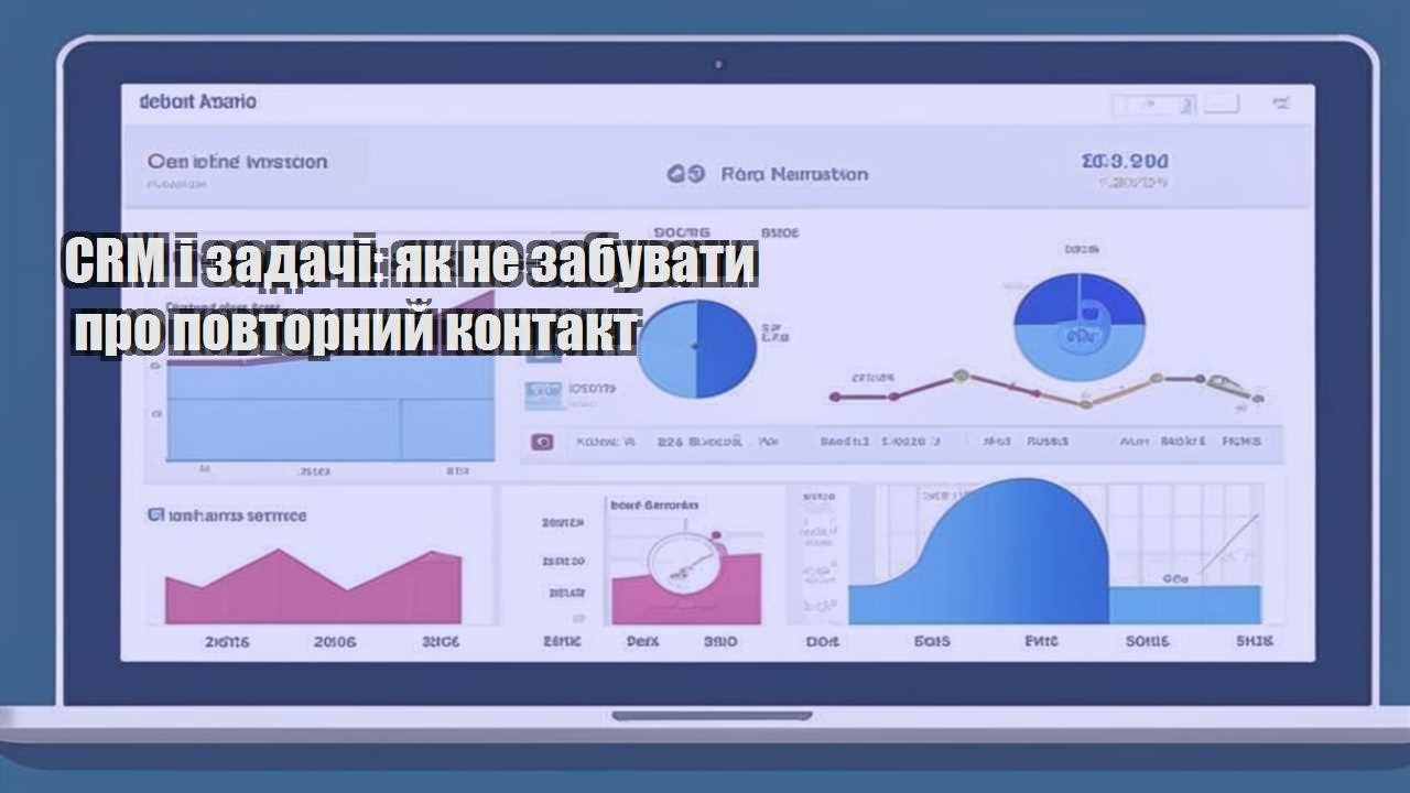 CRM і задачі: як не забувати про повторний контакт