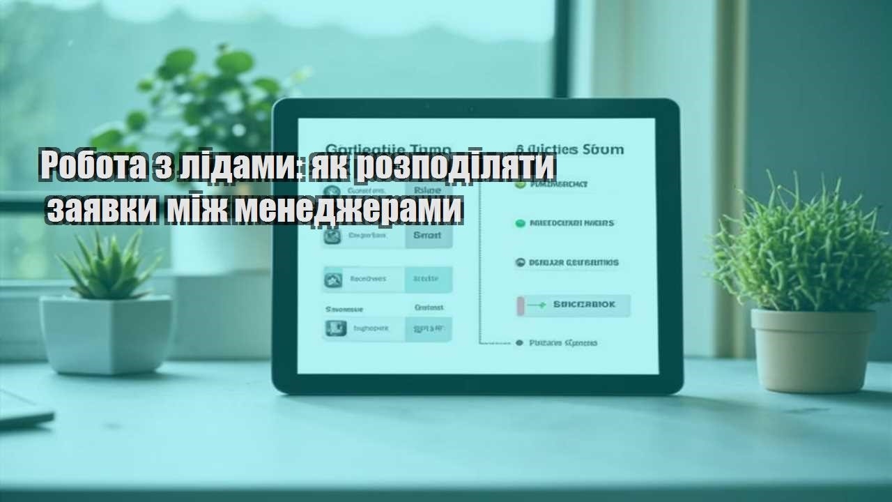 Робота з лідами: як розподіляти заявки між менеджерами
