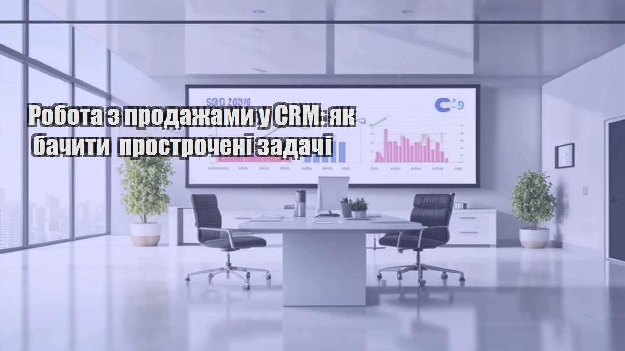 Робота з продажами у CRM: як бачити прострочені задачі