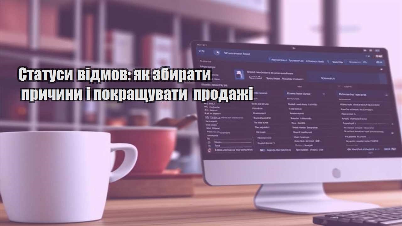 Статуси відмов: як збирати причини і покращувати продажі