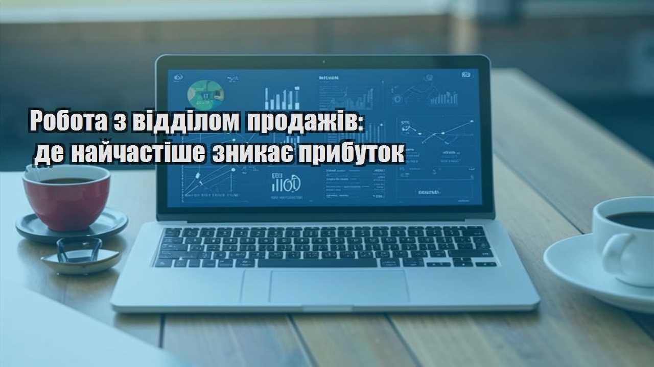 Робота з відділом продажів: де найчастіше зникає прибуток