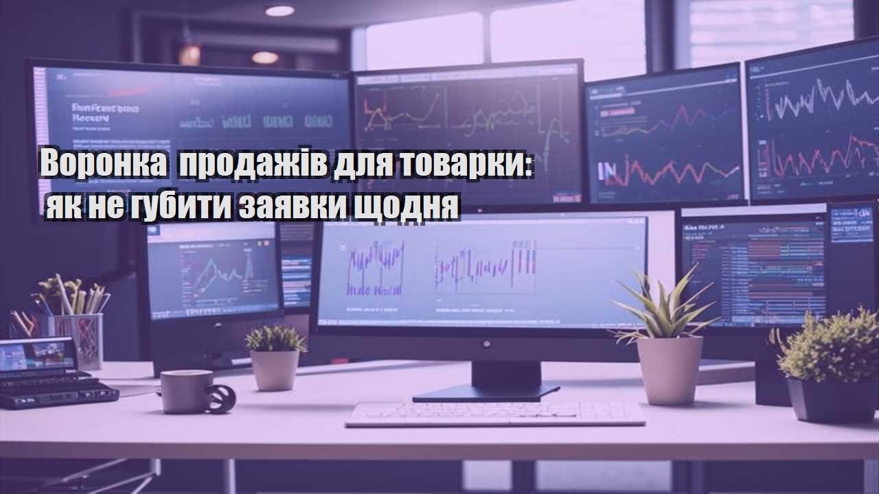 Воронка продажів для товарки: як не губити заявки щодня