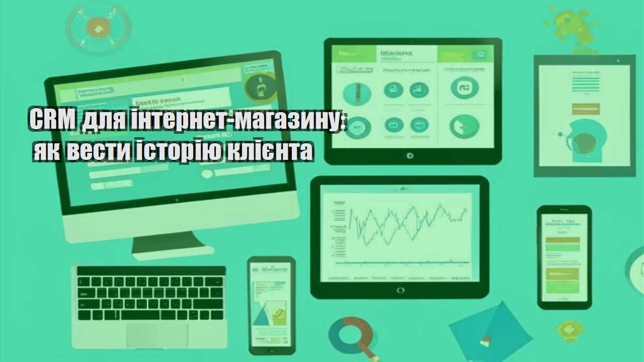 CRM для інтернет-магазину: як вести історію клієнта