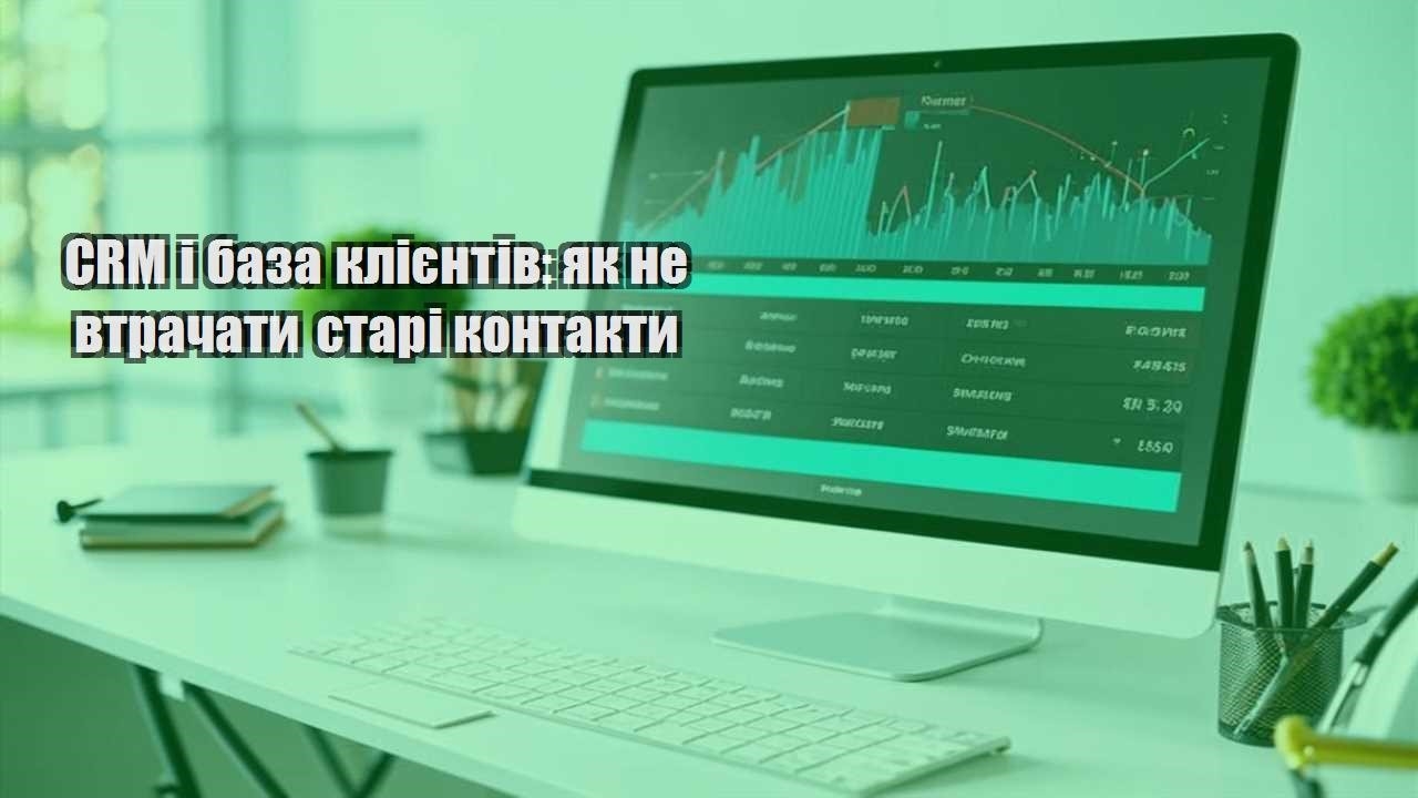 CRM і база клієнтів: як не втрачати старі контакти