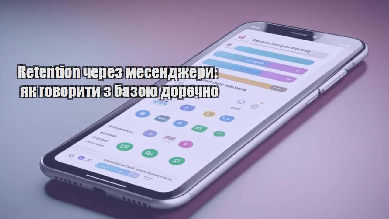 Retention через месенджери: як говорити з базою доречно