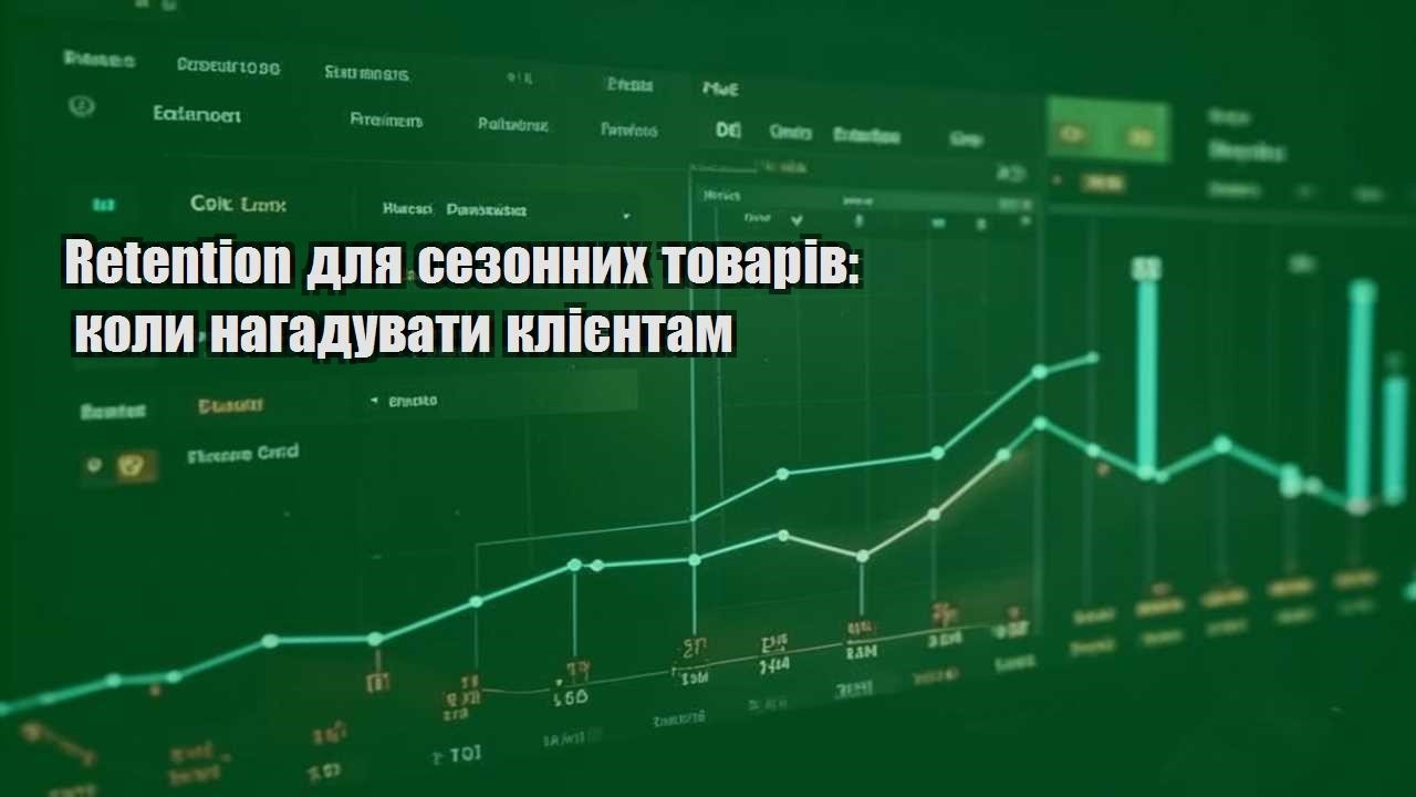 Retention для сезонних товарів: коли нагадувати клієнтам