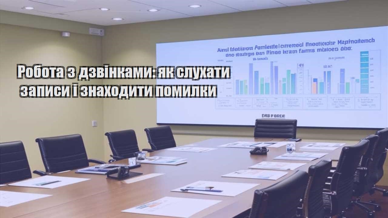 Робота з дзвінками: як слухати записи і знаходити помилки