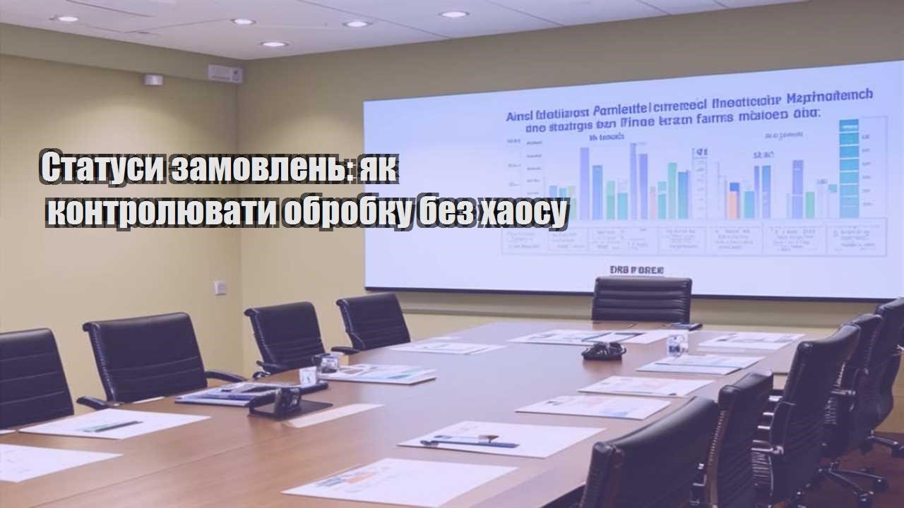 Статуси замовлень: як контролювати обробку без хаосу