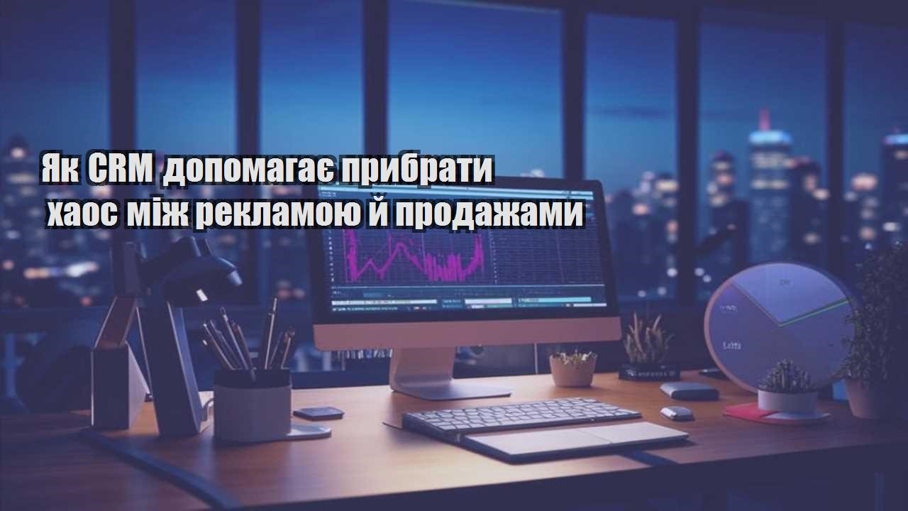 Як CRM допомагає прибрати хаос між рекламою й продажами