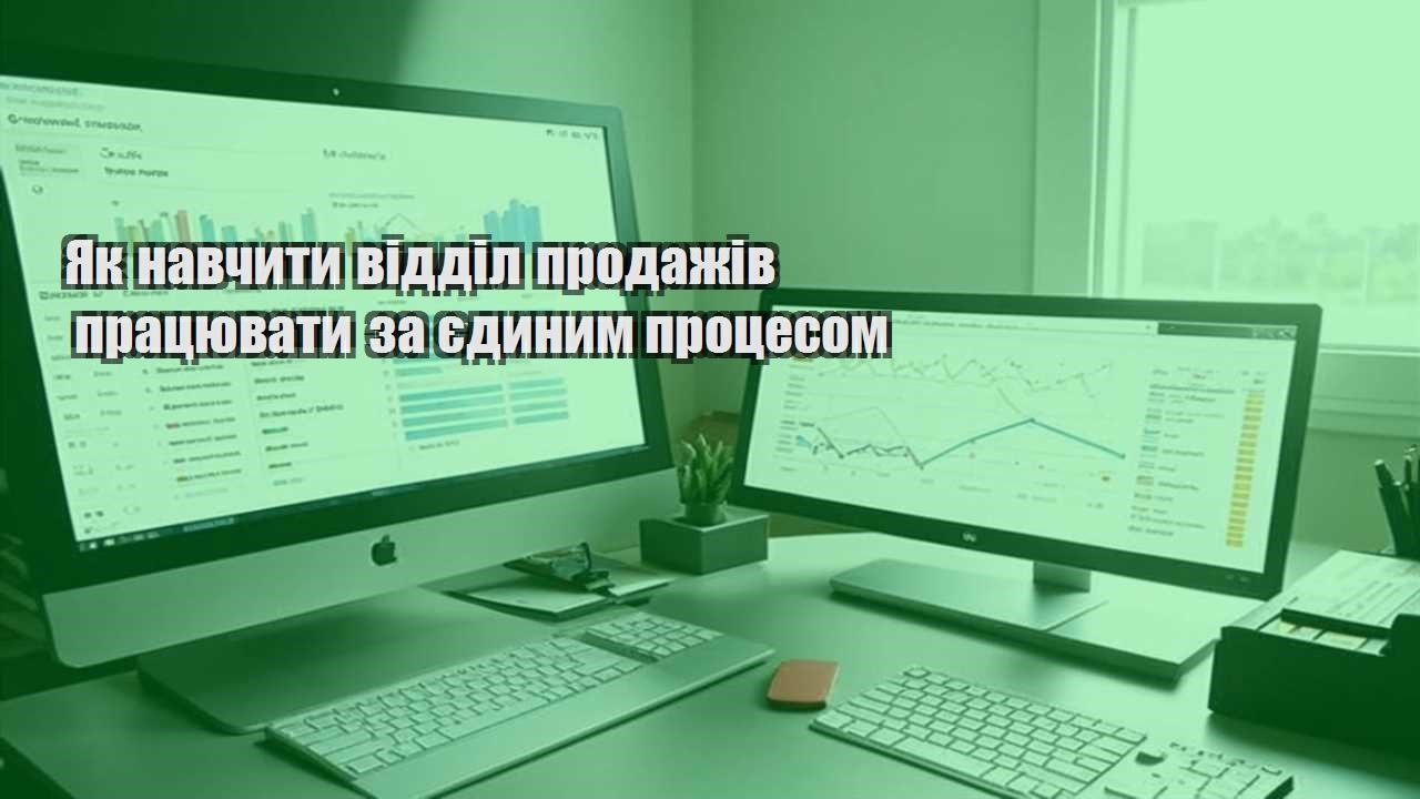 Як навчити відділ продажів працювати за єдиним процесом