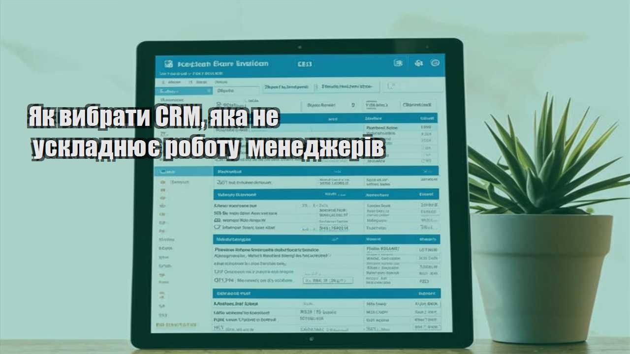 Як вибрати CRM, яка не ускладнює роботу менеджерів