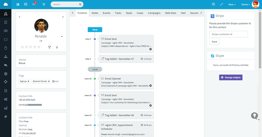 agile crm ngjok