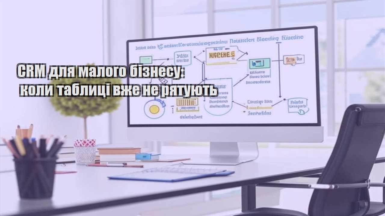 CRM для малого бізнесу: коли таблиці вже не рятують