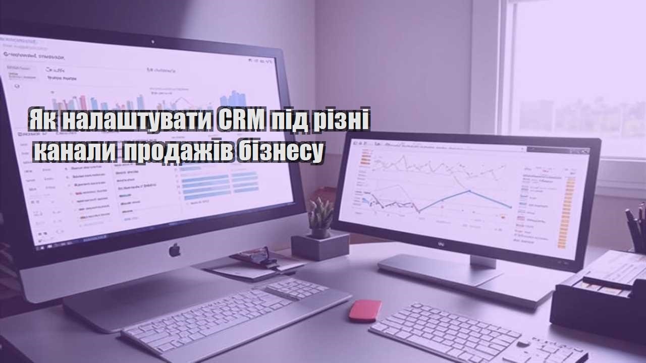 Як налаштувати CRM під різні канали продажів бізнесу