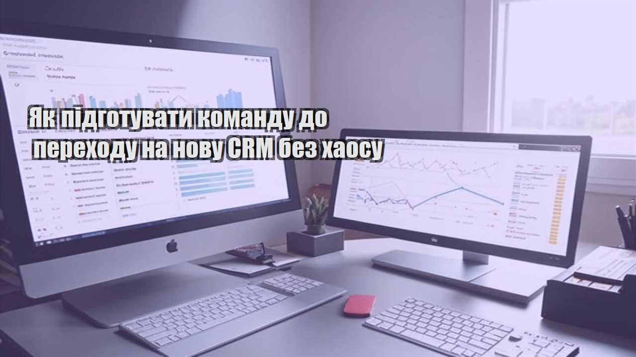 Як підготувати команду до переходу на нову CRM без хаосу