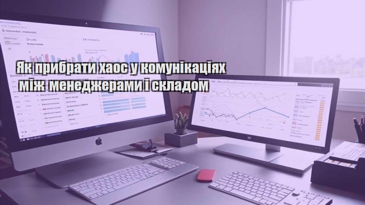 Як прибрати хаос у комунікаціях між менеджерами і складом