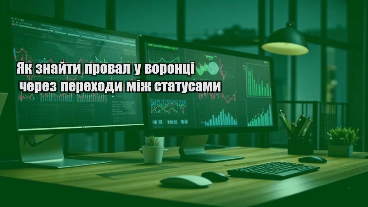 Як знайти провал у воронці через переходи між статусами