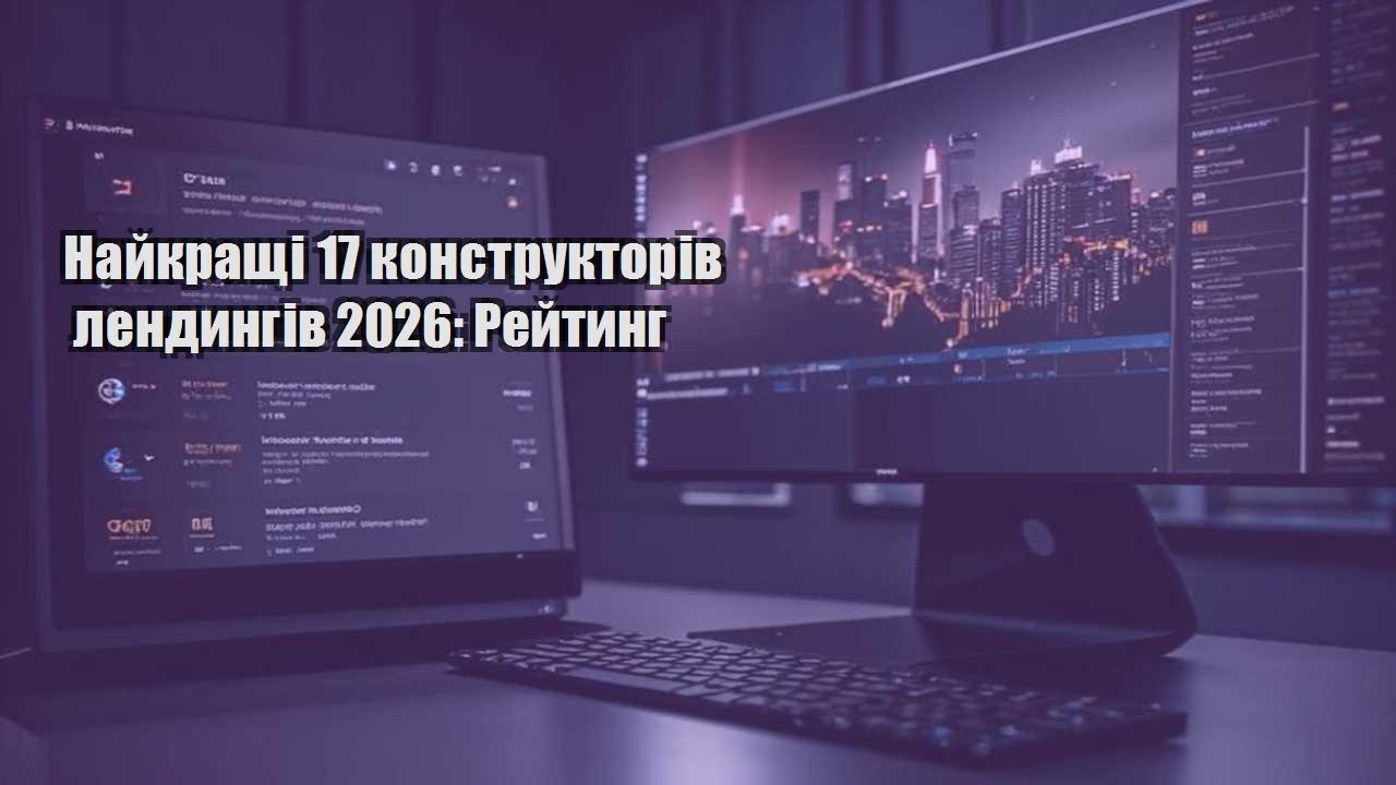 Найкращі 17 конструкторів лендингів 2026: Рейтинг
