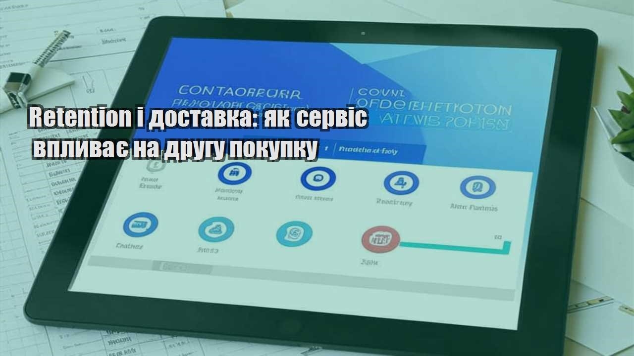 retention i dostavka yak servis vplyvaye na drugu pokupku
