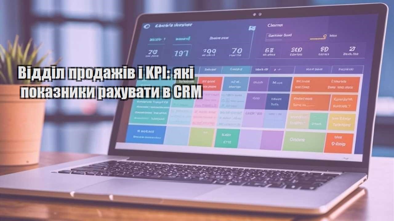 Відділ продажів і KPI: які показники рахувати в CRM