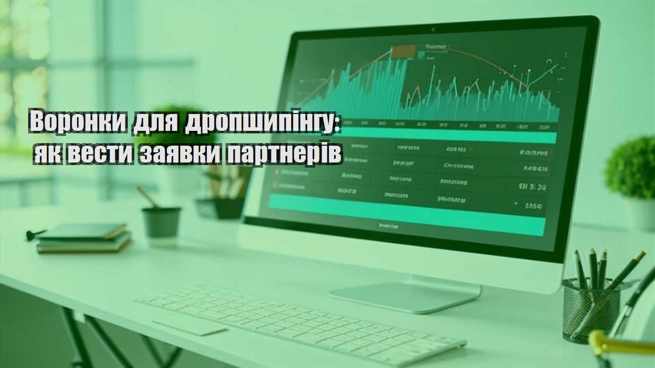 Воронки для дропшипінгу: як вести заявки партнерів
