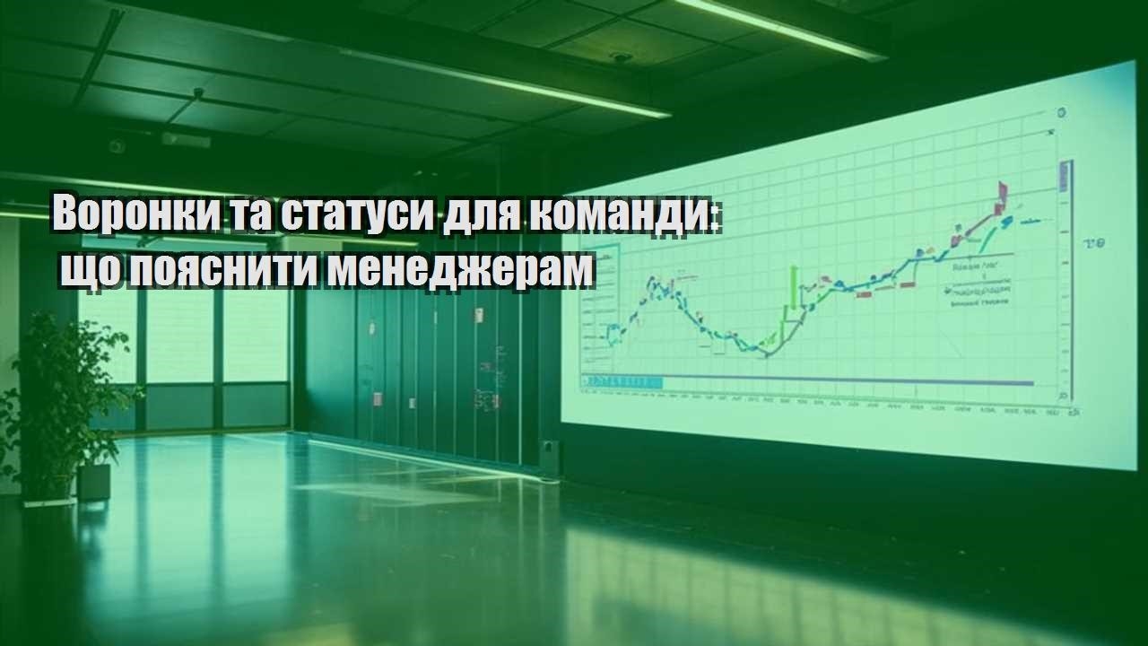 Воронки та статуси для команди: що пояснити менеджерам