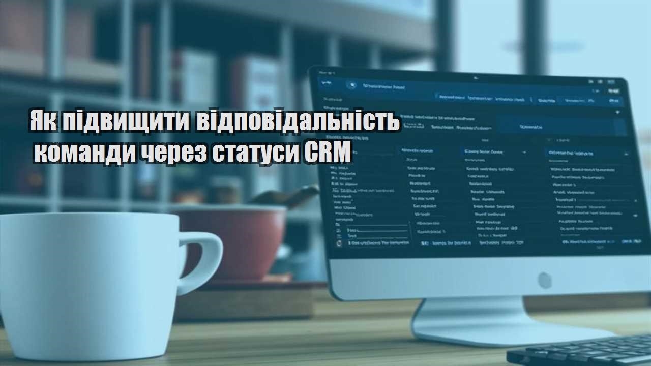 Як підвищити відповідальність команди через статуси CRM