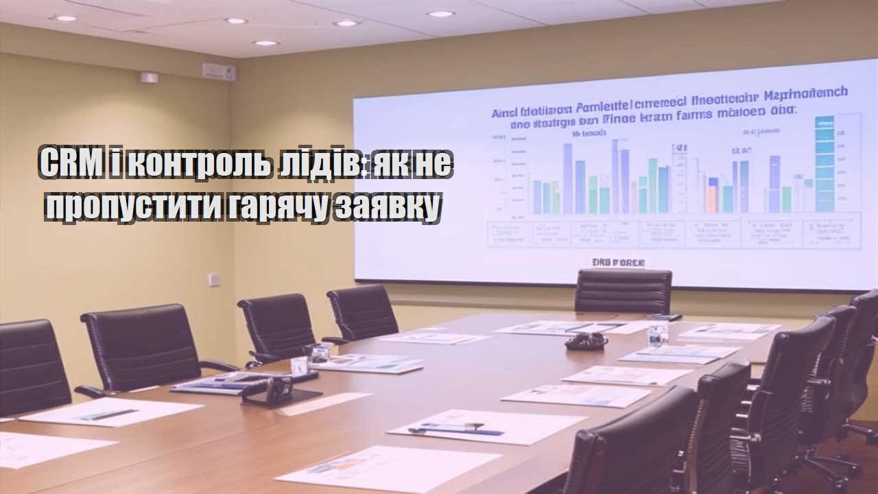 CRM і контроль лідів: як не пропустити гарячу заявку