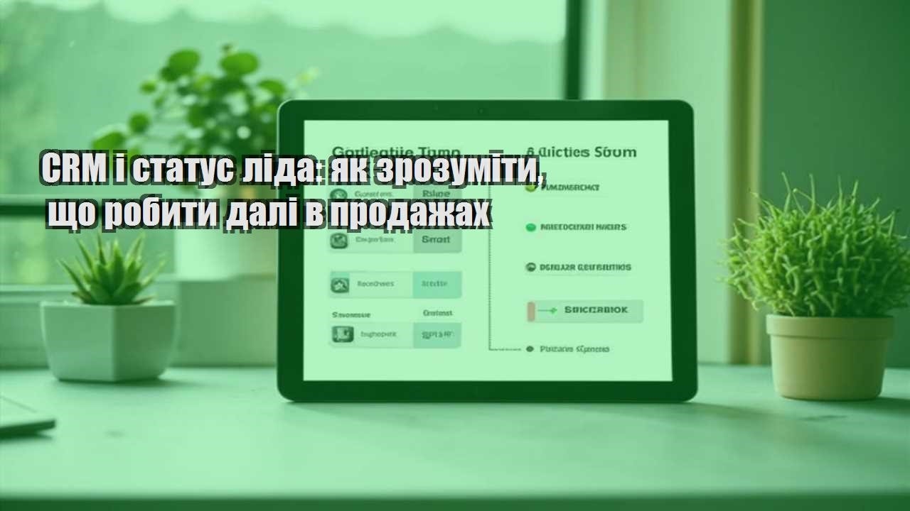 CRM і статус ліда: як зрозуміти, що робити далі в продажах