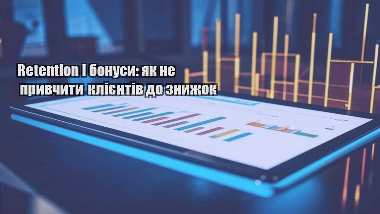 Retention і бонуси: як не привчити клієнтів до знижок