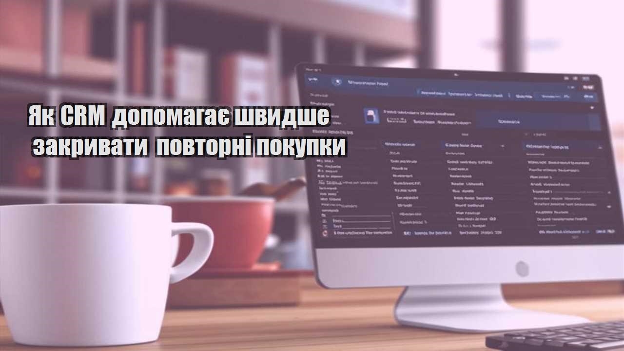 Як CRM допомагає швидше закривати повторні покупки
