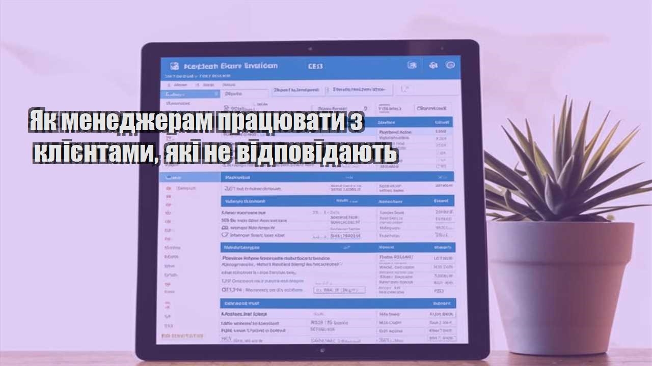 Як менеджерам працювати з клієнтами, які не відповідають