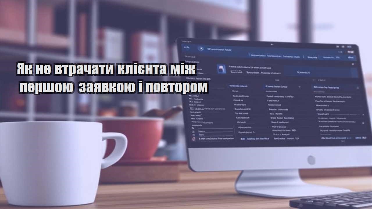Як не втрачати клієнта між першою заявкою і повтором