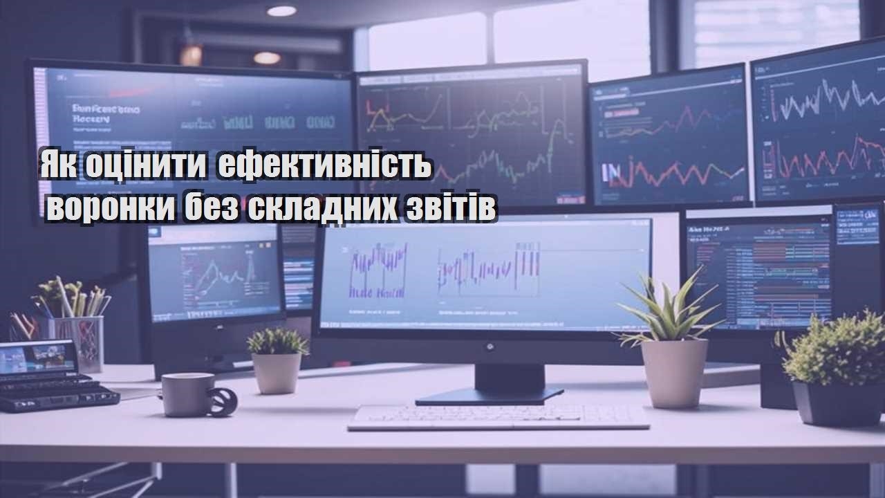 Як оцінити ефективність воронки без складних звітів
